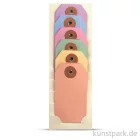 Artikelbild 1 des Artikels “Geschenk-Anhänger aus Karton - Bunt, 9x4 cm, 24 Stück sortiert “