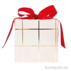 Artikelbild 1 des Artikels “Geschenkpapier - Beige mit goldenem Karomuster, 200 x 70 cm “