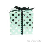 Artikelbild 1 des Artikels “Geschenkpapier - Mint mit Silber Punkte, 200 x 70 cm “