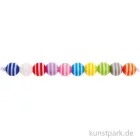 Artikelbild 1 des Artikels “Gestreifte Perlen, Multi Stripe Mix, 6 mm Durchmesser, 65 Stück “
