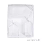 Artikelbild 1 des Artikels “Gießform - 3 Häuser mit Schrägdach, Tiefe 3 cm “
