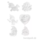 Artikelbild 1 des Artikels “Gießform - Einhörner, 6 Motive, 6-10 cm “