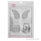 Artikelbild 1 des Artikels “Gießform - Engelsflügel, 4 Motive, 21 x 30 cm “