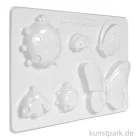 Artikelbild 1 des Artikels “Gießform - Marienkäfer + Schmetterlinge “