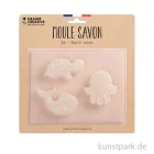 Artikelbild 1 des Artikels “Gießform - Meerestiere, 3 Motive, 85 x 75 x 20 mm “