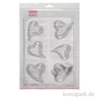Artikelbild 1 des Artikels “Gießform - Swing Herzen, 6 Motive, 21 x 33 cm “