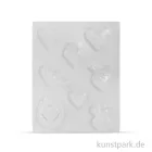 Artikelbild 1 des Artikels “Gießform - Tauben-Herz, 8 Motive, 3,5 - 7 cm “