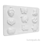 Artikelbild 1 des Artikels “Gießform - Weihnachtsdeko, 9 Motive “