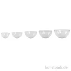 Artikelbild 1 des Artikels “Gießformen Set - Schalen L, 5 Halbkugeln, 6-14 cm Durchmesser “