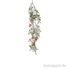 Artikelbild 1 des Artikels “Girlande mit Blättern und roten Beeren zum Hängen, 76 cm “