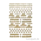 Artikelbild 1 des Artikels “Glanzbilder - Handlettering, 1 Bogen, 17 x 25 cm “