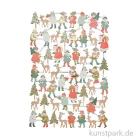 Artikelbild 1 des Artikels “Glanzbilder - Weihnachtskinder, 1 Bogen, 17 x 25 cm “