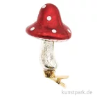 Artikelbild 1 des Artikels “Glas-Clip Fliegenpilz, Spitz, Antik, 5,7 x 5,7 x 10,5 cm “