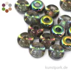 Artikelbild 1 des Artikels “Glas-Großlochradl transparent metallic - 9 mm - 14 Stück “