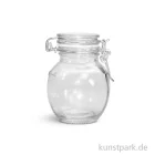 Artikelbild 1 des Artikels “Glas mit Kippdeckel Mini rund, Höhe 9 cm, Durchmesser 6,5 cm “