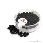 Artikelbild 1 des Artikels “Glas Schliffperlen irisierend - 4 mm - 100 Stück Dose | Schwarz - Nicht Irisierend“