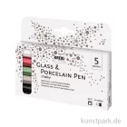 Artikelbild 1 des Artikels “KREUL Glass & Porcelain Pen - Chalky 5er Set “