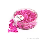 Artikelbild 1 des Artikels “Glasstifte mit Silbereinzug - 7x2 mm - 15 g Dose | Pink - Nicht Waschbar“