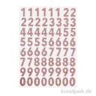 Artikelbild 1 des Artikels “Glitzer Sticker - Zahlen, Rosegold “