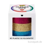 Artikelbild 1 des Artikels “Glitzer-Tape - Pink-Gold-Hellblau, 3er-Set, 15 mm, 5 m “