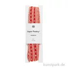 Artikelbild 1 des Artikels “Glitzerband - Samt, Pailletten, Rot, 10 mm x 3 Meter “