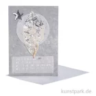 Artikelbild 1 des Artikels “Good old friends - Blätter Trauerkarte, Stern “