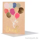 Artikelbild 1 des Artikels “Good old friends - Bunte Ballonkarte, Danke “