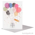 Artikelbild 1 des Artikels “Good old friends - Bunte Ballonkarte, Happy Birthday “