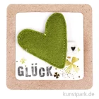 Artikelbild 1 des Artikels “Good old friends - Filzherzmagnet, Glück “