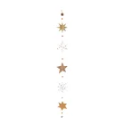 Artikelbild 1 des Artikels “Good old friends - Große Sternenkette, Transparent, Gold “
