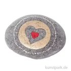Artikelbild 1 des Artikels “Good old friends - Herzstein, Herz Rot mit Gold “
