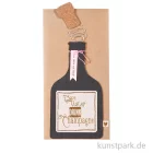 Artikelbild 1 des Artikels “Good old friends - Knallkorken Karte, Save Water drink Champagne “