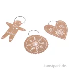Artikelbild 1 des Artikels “Good old friends - Lebkuchenornamente, 3er Set, Plätzchen “