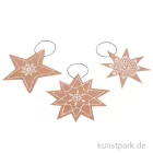 Artikelbild 1 des Artikels “Good old friends - Lebkuchenornamente, 3er Set, Sterne “