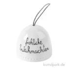 Artikelbild 1 des Artikels “Good old friends - Mini Glöckchen aus Porzellan, Frohe Weihnachten “