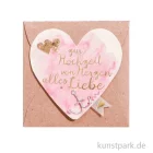 Artikelbild 1 des Artikels “Good old friends - Mini Herz Kärtchen, Zur Hochzeit von Herzen “
