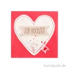 Artikelbild 1 des Artikels “Good old friends - Mini Herz Kärtchen, Zur Hochzeit “