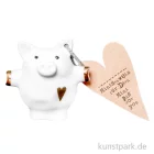 Artikelbild 1 des Artikels “Good old friends - Mini Schwein, Herz gold “