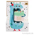 Artikelbild 1 des Artikels “Good old friends - Monsterkarte, Alles Gute, Blaues Monster “