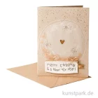 Artikelbild 1 des Artikels “Good old friends - Schneekugelkarte, Herz, Kranz “