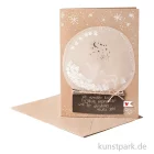 Artikelbild 1 des Artikels “Good old friends - Schneekugelkarte, Hirsche “
