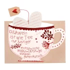 Artikelbild 1 des Artikels “Good old friends - Teetassenkarte, Glühwein ist wie Tee “