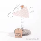 Artikelbild 1 des Artikels “Good old friends - Wackel Engel, Rosa-Weiß gepunktet “