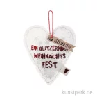 Artikelbild 1 des Artikels “Good old friends - Winter Glitzer Ornament, Herz “