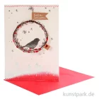 Artikelbild 1 des Artikels “Good old friends - Winter Kranzkarte, Vogel “