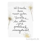 Artikelbild 1 des Artikels “Good old friends - Winter Postkarten, Ich brauche keine neuen Vorsätze “