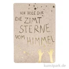 Artikelbild 1 des Artikels “Good old friends - Winter Postkarten, Ich hole Dir die Zimsterne “