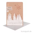 Artikelbild 1 des Artikels “Good old friends - Winter Silhouetten Karte, Fröhliche Weihnachten “