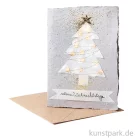 Artikelbild 1 des Artikels “Good old friends - Winterpapierkunstkarte, Tannenbaum “
