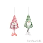 Artikelbild 1 des Artikels “Hänger Wichtel aus Textil, Grün / Pink, Sortiert, 9 x 20 x 4 cm “